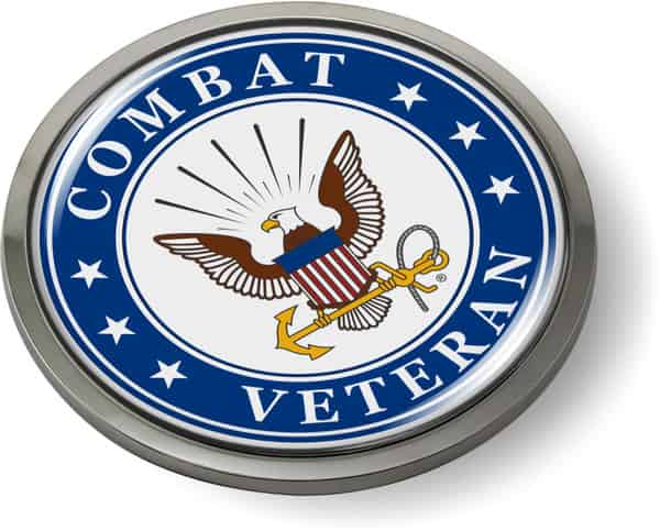 U.S. Navy Combat Veteran Emblem